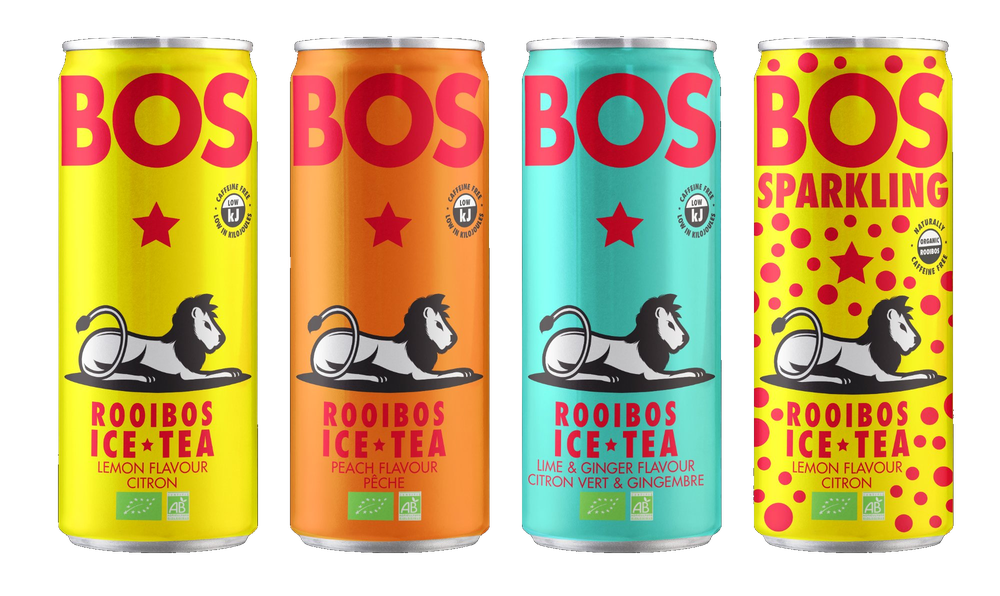 BOS Ice Tea plechovky